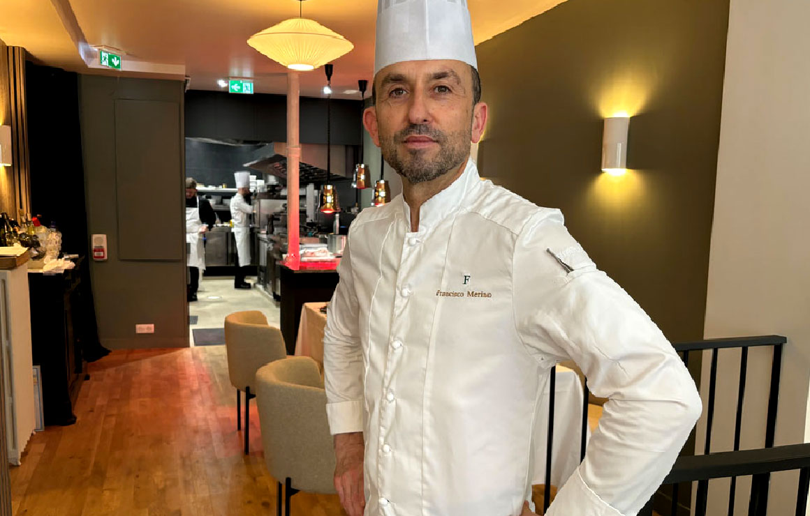 Le chef Francisco Merino