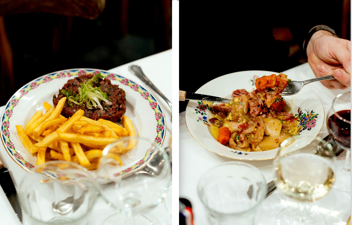 Le Grand Banquet tartare et frites