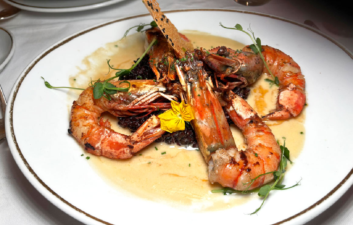 Brasserie Mollard gambas Black Tiger