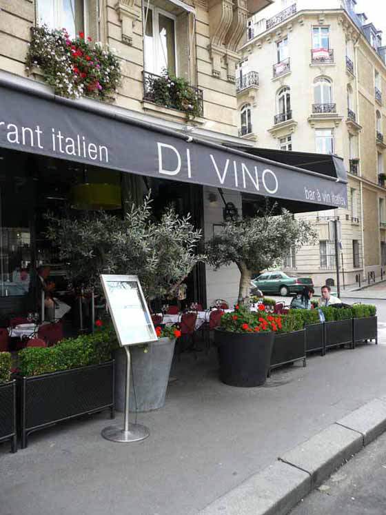 Restaurant Di Vino, un plat