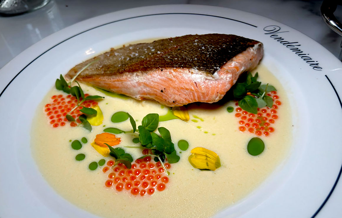 Brasserie Vendémiaire Truite au beurre blanc