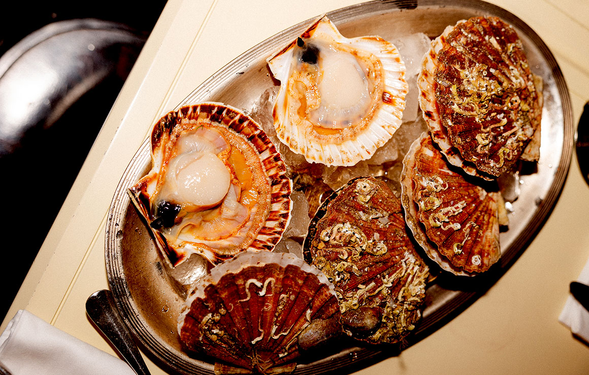 Brasserie Alfred coquilles Saint-Jacques