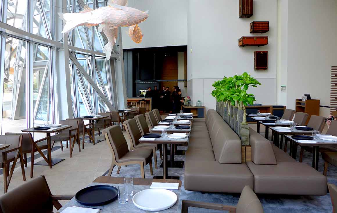 Le Frank, The New Restaurant at La Fondation Louis Vuitton, Paris