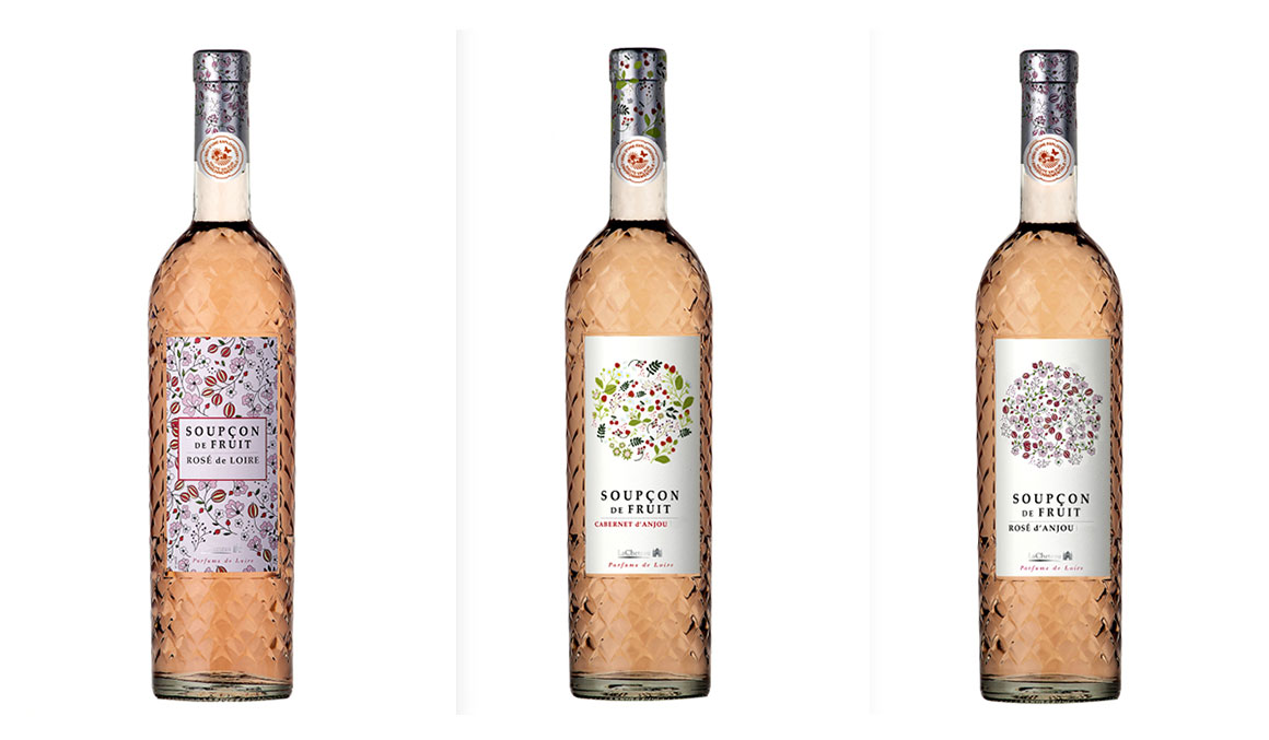 Vins rosé Soupçon de fruit